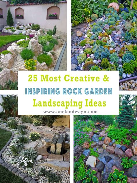 25 Most Creative And Inspiring Rock Garden Landscaping Ideas