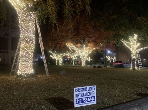 Commercial Christmas Light Installation | My Guy Services | Indianapolis