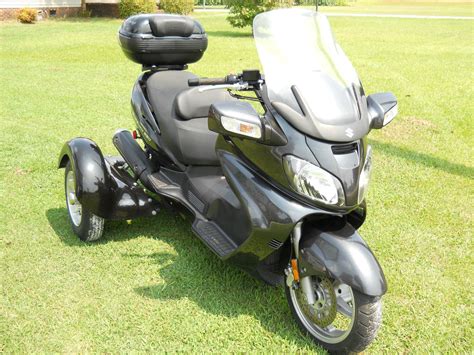 2007 Suzuki Burgman 650 Scooter with Tow Pac Trike kit