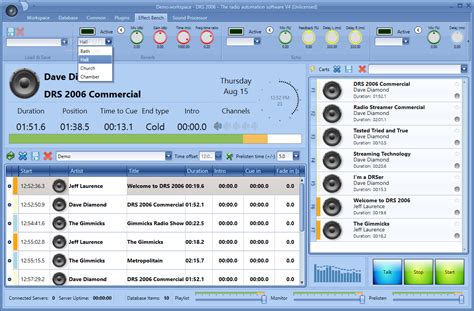 DRS 2006 - The radio automation software V4 1.0.100.76 - Download, Screenshots