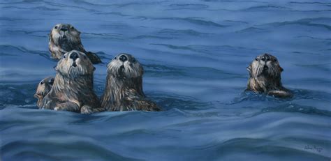 Sea Otter Family | Valerie Rogers