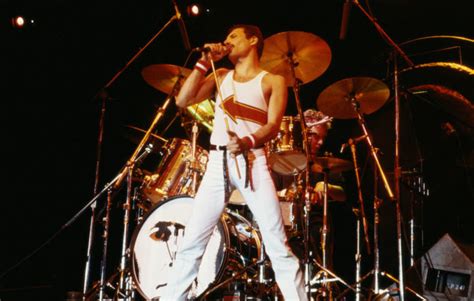 Watch Rami Malek recreate iconic Live Aid performance as Freddie Mercury