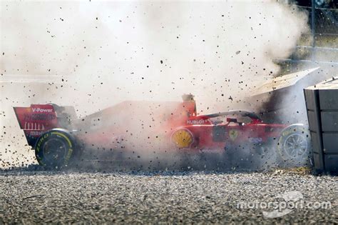 Ferrari changes testing plan after Vettel crash