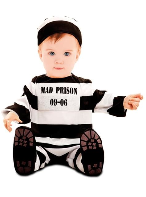 Infant & Toddler Costumes Costumes Time Out Prisoner Convict Inmate ...