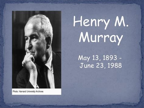 Henry murray