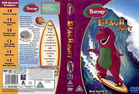 Barney Dinosaur Beach Party