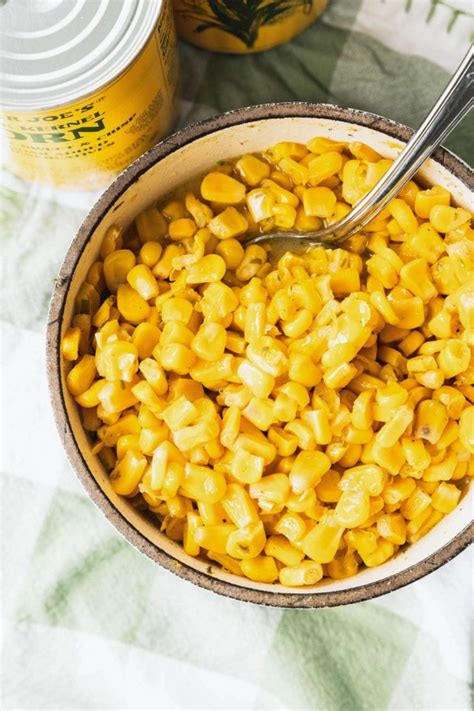 How to Cook Canned Corn - Best Canned Corn Recipe — Sugar & Cloth