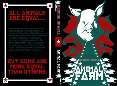 Animal Farm book cover v2B by AstroCrush on DeviantArt