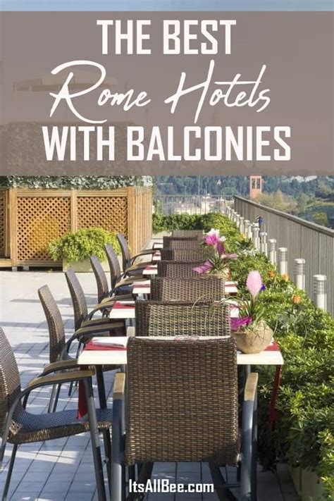 The Best Rome Hotels With Balconies For Perfect Roman City Views ...