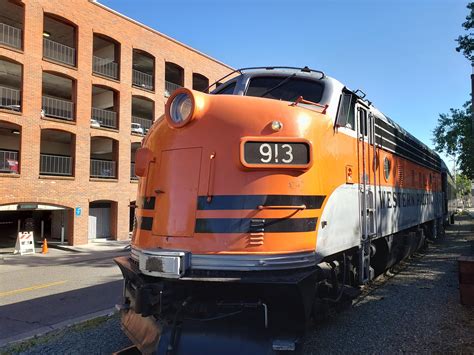 California State Railroad Museum was running their F-Unit a few weeks ...