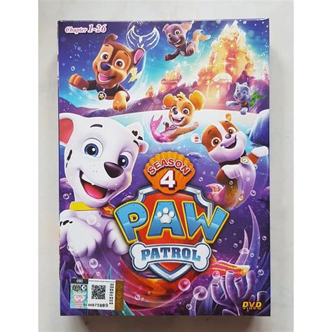 Kids Cartoon DVD Paw Patrol Season 4 (26 Episodes) | Shopee Malaysia