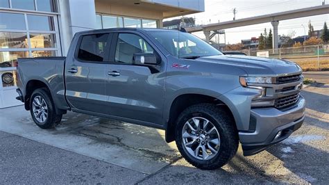 Gray 2021 Chevrolet Silverado 1500 RST Review - GSL GM City - Calgary - YouTube