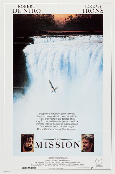 The Mission 1986 Movie Poster STICKER Die-Cut Vinyl Decal | Etsy