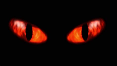 Animation Of Evil Looking Fiery Eyes. Stock Footage Video 4574261 - Shutterstock