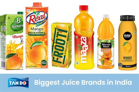 Top 14 biggest juice brands in India 2023 - Tan Do