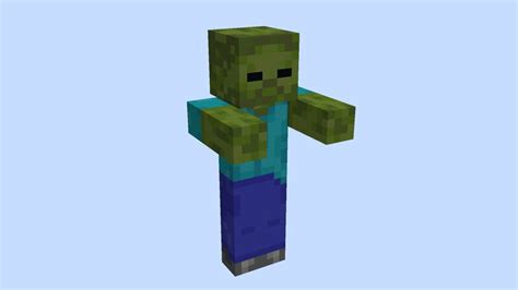 Zombie Mob Statues Minecraft Map