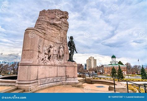 Mormon Battalion Monument in Salt Lake City, United States Editorial Photography - Image of ...