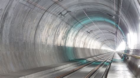 Gotthard Base Tunnel, Switzerland - Railway Technology