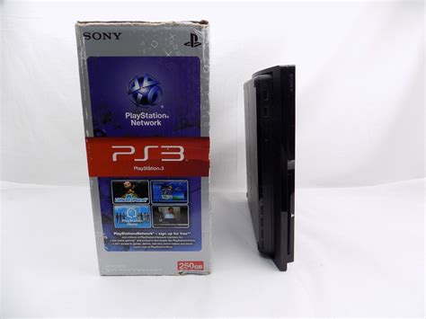 Boxed Sony Playstation 3 PS3 Slim 250gb Console - Starboard Games