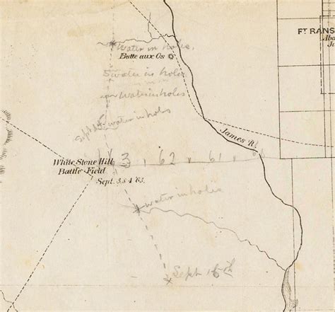 Important Dakota Territory map, annotated by a pioneer - Rare & Antique ...