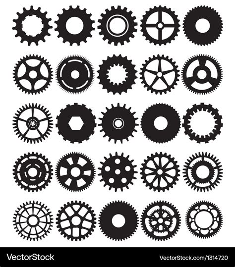 Cogs and gears Royalty Free Vector Image - VectorStock