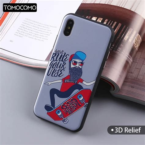 TOMOCOMO Skater Boy Cool Phone Cases For Iphone 5 5s 6 6s 6Plus 7 7s ...