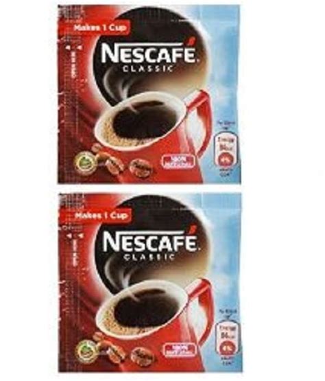 Nestle Nescafe Classic Coffee Sachets, 50pcs at Rs 120/pack | Coffee Pouch in Faridabad | ID ...