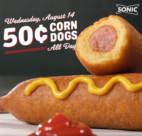 Sonic Drive-In 🆓 Coupons & Shopping Deals! | Honey bbq, Corn dogs, Beef ...