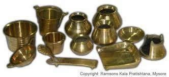 Brass Utensils, For Home, Packaging Type: Box, Rs 650 /kilogram Shree ...