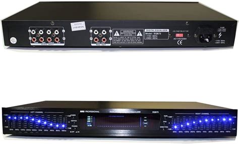 Home audio graphic equalizer spectrum analyzer