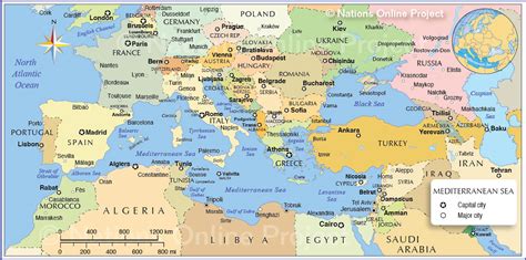 Political-Mediterranean-Region-Map – Welcome