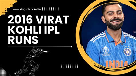 2016 Virat Kohli IPL Runs - 2016 Virat Kohli IPL Runs(973)