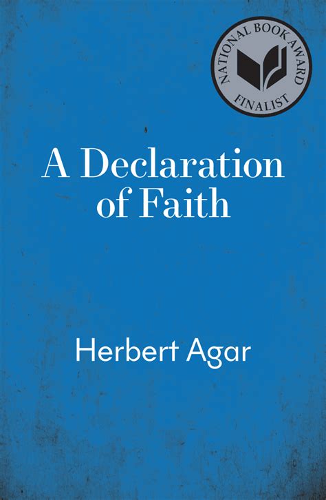 A Declaration of Faith - National Book Foundation