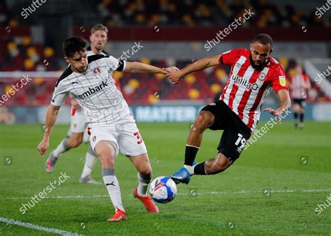 Ryan Giles Rotherham United Challenges Flying Editorial Stock Photo - Stock Image | Shutterstock