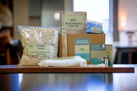 GOHEMP Hempcrete DIY Kit - 11 Items | Sustainable Products