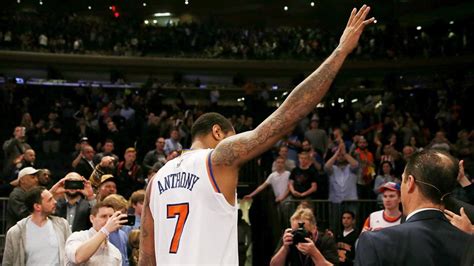 Carmelo Anthony reflects on time with New York knicks - Sports Illustrated