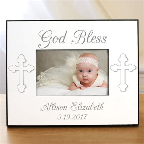 Personalized Christening Frame | GiftsForYouNow