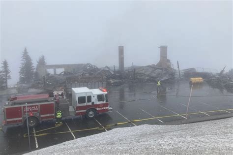 KUOW - Fire destroys Hurricane Ridge Day Lodge in Olympic National Park