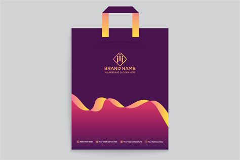 Gradient luxury shopping bag template 26533169 Vector Art at Vecteezy