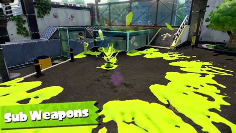 Splatoon Gameplay Screenshot Sprinkler Subweapon Wii U