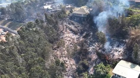 Drone video | Kula fire damage in Maui, Hawaii | 11alive.com