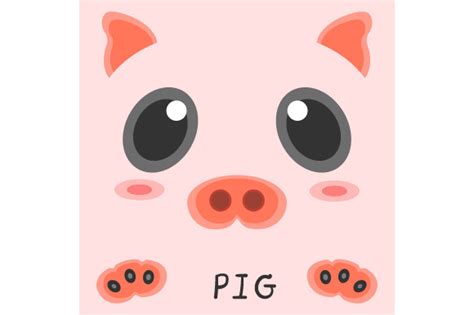 Abstract Drawing Animal Pig Picture 2d Graphic by impulse50 · Creative ...