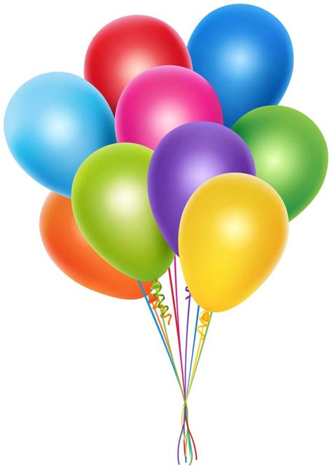 Bunch of Balloons PNG Clipart | Gallery Yopriceville - High-Quality Images and Transpare ...