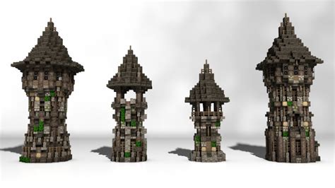 Medieval Tower Pack Minecraft Project