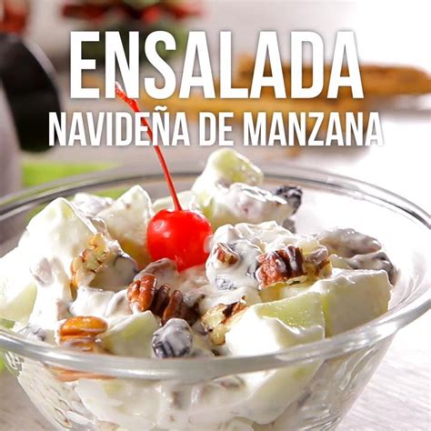 Top 33+ imagen receta ensalada de manzana ingredientes - Abzlocal.mx