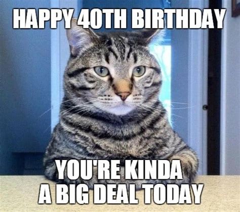 40 Funniest Birthday Memes For Anyone Turning 40 - SayingImages.com