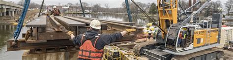 Railroad Bridge Construction and Repairs | J.F. Brennan Company