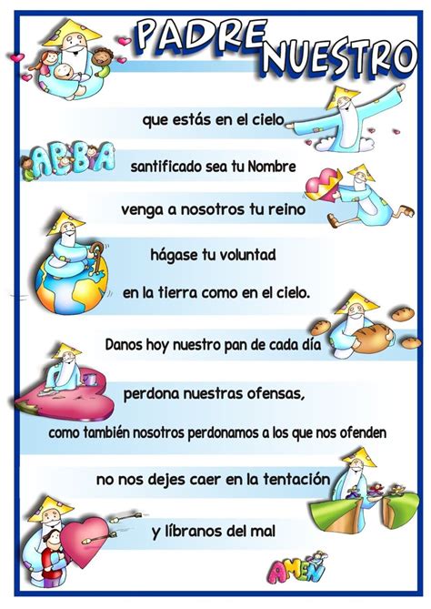 PADRE NUESTRO PARA NIÑOS: EXPLICACION SENCILLA