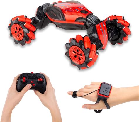 RC Stunt Car, Red, Amazing Toy with Remote Control – Canopus USA