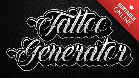 Cursive Letters Tattoo Fonts Generator - Infoupdate.org